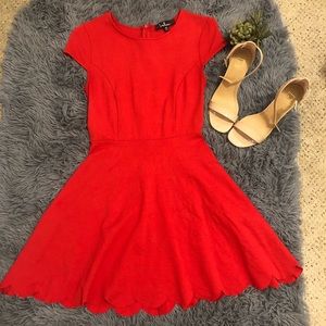 Red LuLu’s dress